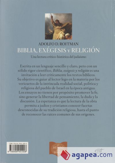 Biblia, exégesis y religión