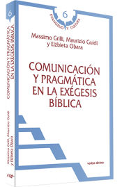 Portada de Comunicación y pragmática en la exégesis bíblica