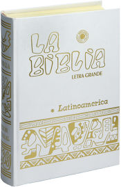 Portada de La Biblia Latinoamérica [letra grande] blanca