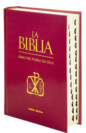 Portada de La Biblia. Libro del Pueblo de Dios: Edición cartoné