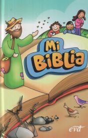 Portada de Mi Biblia. Ilustrada infantil. Canto ilustrado