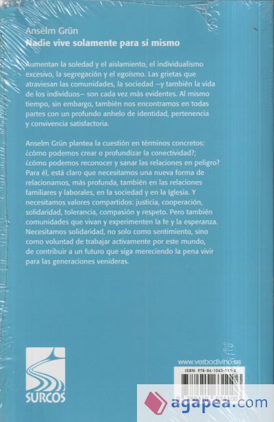 Nadie vive solamente para sí mismo: Experimentar la conexión, reforzar la convivencia Nadie vive solamente para sí mismo: Experimentar la conexión, reforzar la convivencia