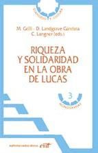 Portada de Riqueza y solidaridad en la obra de Lucas (Ebook)