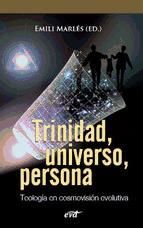 Portada de Trinidad, universo, persona (Ebook)