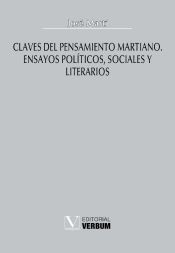 Portada de CLAVES DEL PENSAMIENTO MARTIANO. ENSAYOS POLÍTICOS, SOCIALES Y LITERARIOS