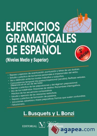 Ejercicios gramaticales de español Ejercicios gramaticales de español
