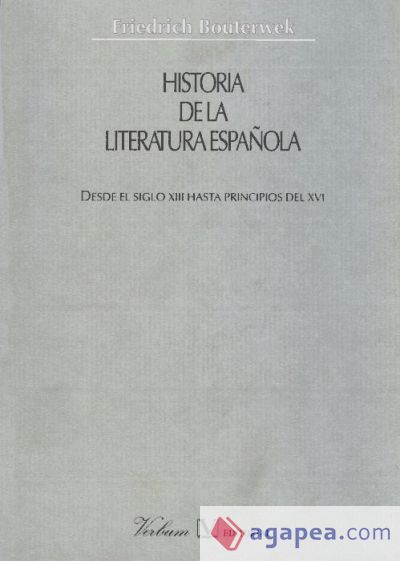 Historia de la literatura española