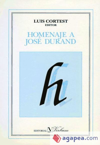 Homenaje a José Durand Homenaje a José Durand