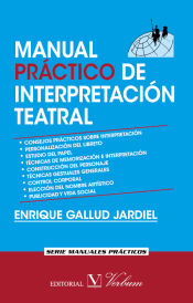 Portada de Manual práctico de interpretación teatral