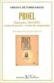 Portada de Proel (Santander, 1944-1950) revista de poesía, revista de compromiso
