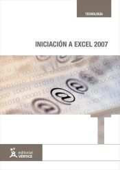 Portada de Iniciación a Excel 2007