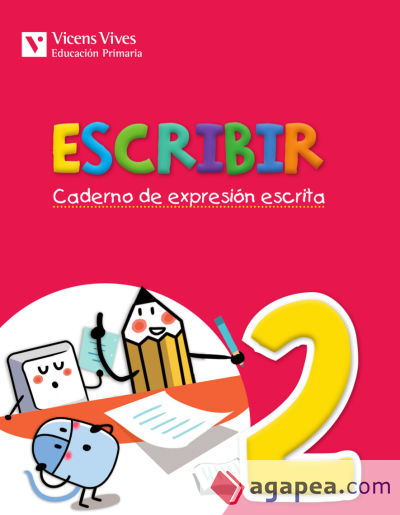 Escribir, Caderno de expresión escrita 2, 1º Primaria