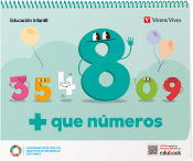 Portada de + QUE NUMEROS CUADERNO 8