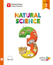 Portada de Active Class, natural science, 3 Educación Primaria (Andalucía)