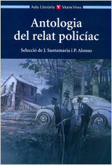 Portada de Antologia Del Relat Policial. Col.lecció Aula Literària