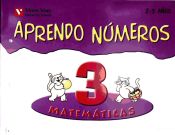 Portada de Aprendo Numeros Cuaderno 3