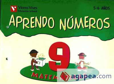 Aprendo Numeros Cuaderno 9 (5-6 Años)