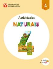 Portada de Aula Activa, Naturais, 4 Primaria. Actividades (Galicia)