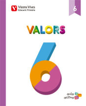 Portada de Aula Activa, Valors, 6 Primària