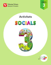 Portada de Aula Activa, socials, 3 Educació Primària (Valencia). Activitats