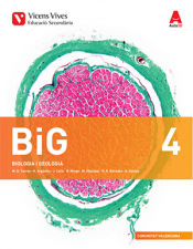 Portada de BiG 4. Biologia i Geologia. Comunitat Valenciana, Libro y Dossier (Aula 3D)