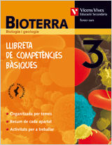 Portada de Bioterra 3 Valencia Llibreta De Competencies. Ciencies