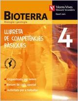 Portada de Bioterra 4 Valencia. Llibreta De Competencies Basiques