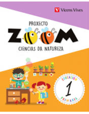 Portada de CIENCIAS DA NATUREZA 1+ ACTIVIDADES BENVIDA (ZOOM)