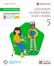 Portada de CONOCIMIENTO DEL MEDIO 5 VC (COMUNIDAD ZOOM)