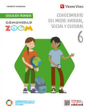 Portada de CONOCIMIENTO DEL MEDIO 6 VC (COMUNIDAD ZOOM)