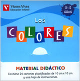 Portada de Caja Los Colores. Material Didactico