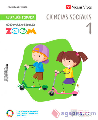 Ciencias Sociales 1 Comunidad de Madrid. Libro y act bienvenida (Comunidad Zoom)