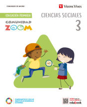 Portada de Ciencias Sociales 3 Comunidad de Madrid (Comunidad Zoom)