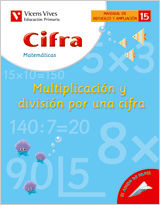 Portada de Cifra. Multiplicacion Y Division Por Una Cifra. Cuaderno 15