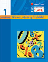 Portada de Cuaderno Clave C-1. Numeros Naturales Y Divisibilidad