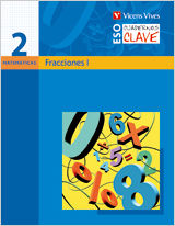 Portada de Cuaderno Clave C-2.fracciones I. Matematicas. Primer Curso