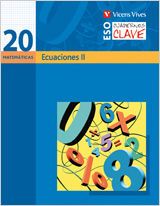 Portada de Cuaderno Clave C-20. Ecuaciones Ii. Matemticas. Tercer Curso