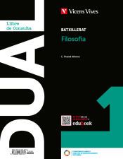 Portada de Dual 1. Filosof&iacute;ai. Llibre i activitats amb projecte Digital