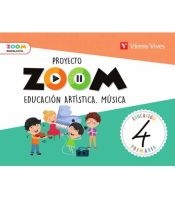 Portada de EDUCACION ARTISTICA MUSICA 4 ANDALUCIA (ZOOM)