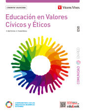 Portada de Educació en valors cívics i ètics. ESO Comunitat Valenciana