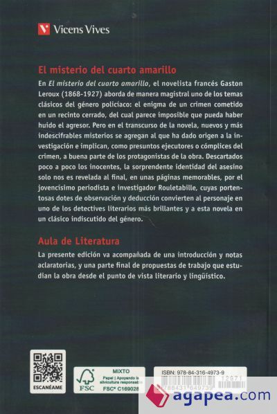 El Misterio Del Cuarto Amarillo