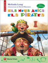 Portada de Els Meus Amics Pirates (lletra Manuscrita)