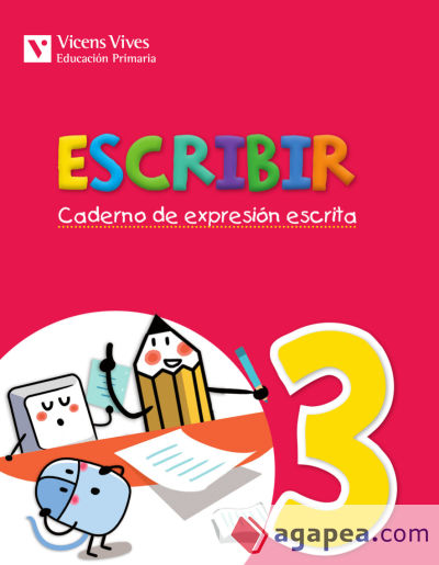 Escribir 3. Caderno de Expresion Escrita. 2º Primaria