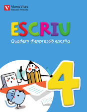 Portada de Escriu. Quadern d'expressio escrita 4