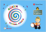 Portada de Espiral Magica. Musica 4-5 Años. Segundo Curso