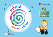 Portada de Espiral Maxica. Musica 4-5 Anos