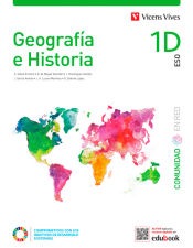 Portada de GEOGRAFIA E HISTORIA 1 C DIV (COMUNIDAD EN RED)