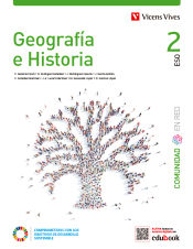 Portada de GEOGRAFIA E HISTORIA 2 (COMUNIDAD EN RED)