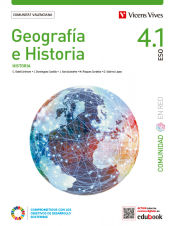 Portada de GEOGRAFIA E HISTORIA 4 (4.1-4.2) VC (CER)