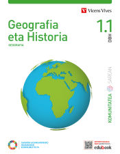 Portada de GEOGRAFIA ETA HISTORIA 1 (1.1-1.2) (KS)
